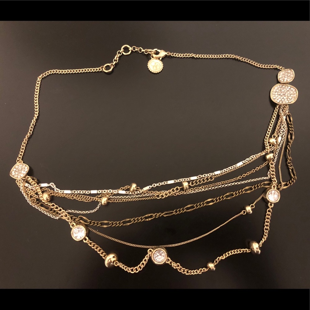 Gold Jessica Simpson Necklace